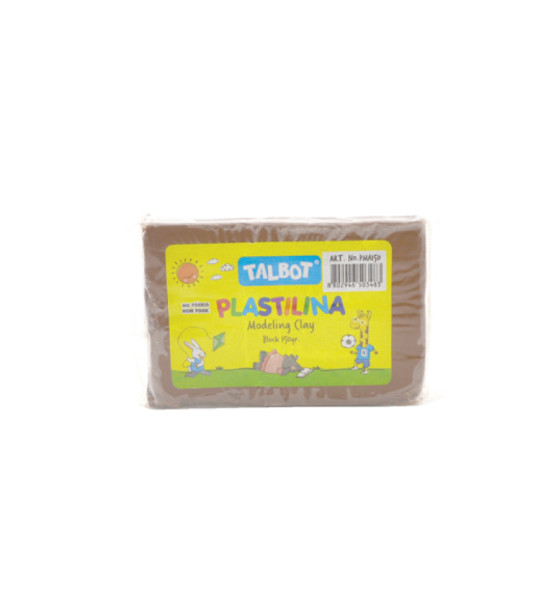 Plastilina, Block x 150 g. Marrón